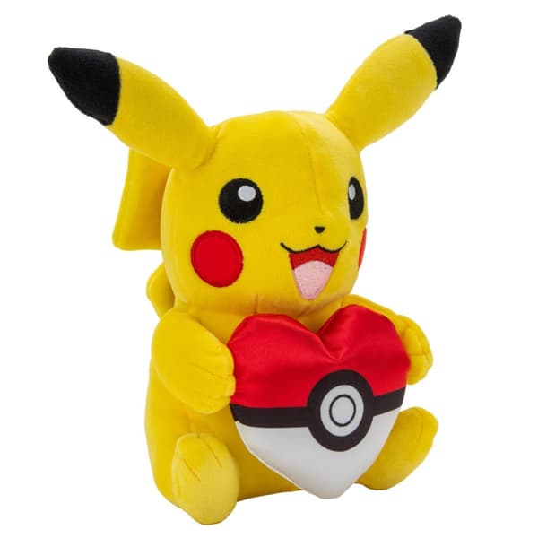 Pokemon Mjukdjur Cuties (20cm) Pikachu with heart