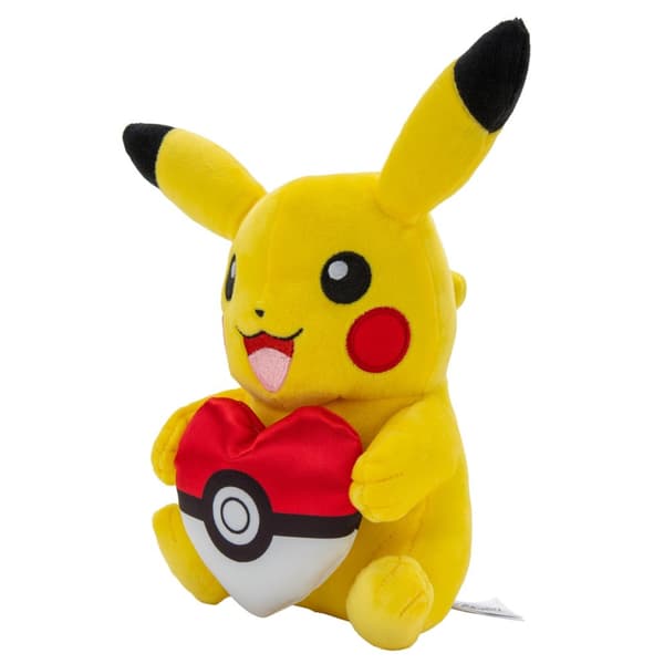 Pokemon Mjukdjur Cuties (20cm) Pikachu with heart