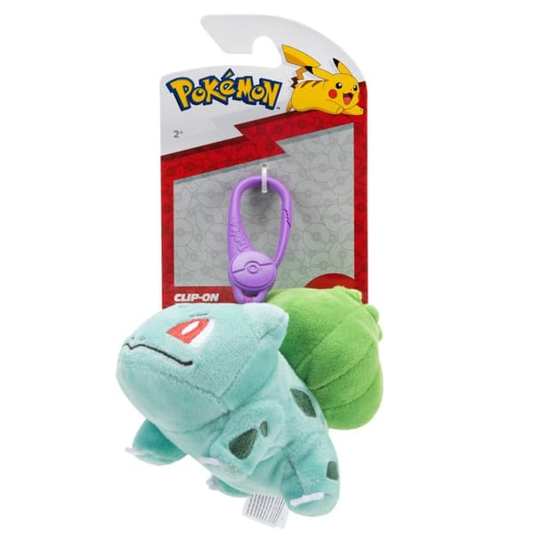 Pokemon Plush Clip on Bulbasaur