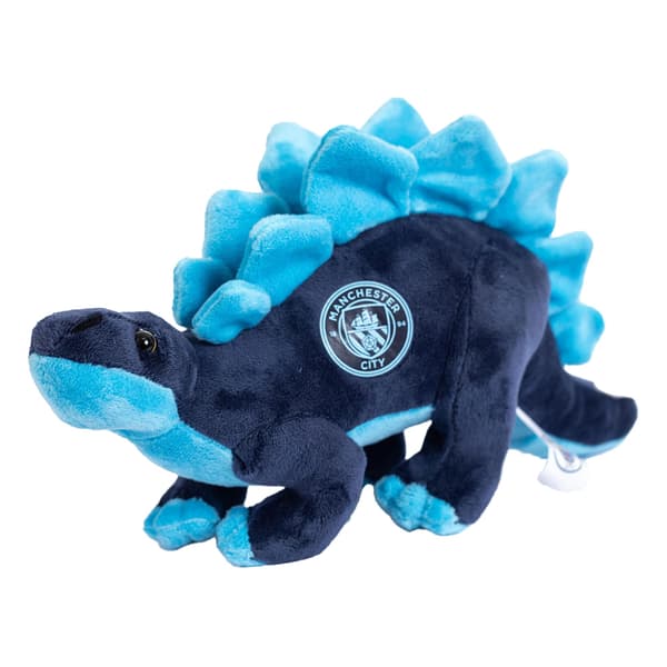 Manchester City FC Stegosaurus Plush Toy Navy/Sky Blue One Size
