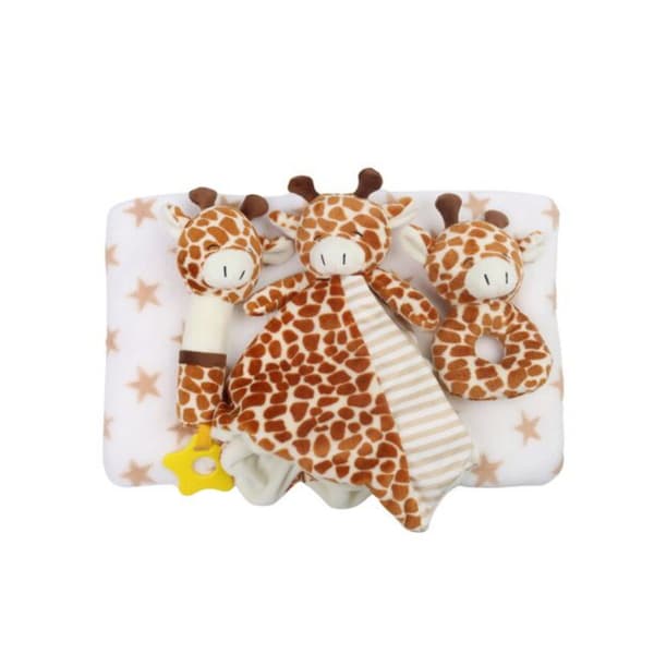Fleece tæppe - Giraffe Sæt