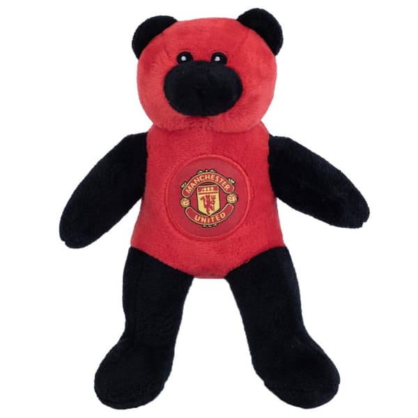 Manchester United FC Mini Contrast Teddy Bear Red/Black/Yellow One Size