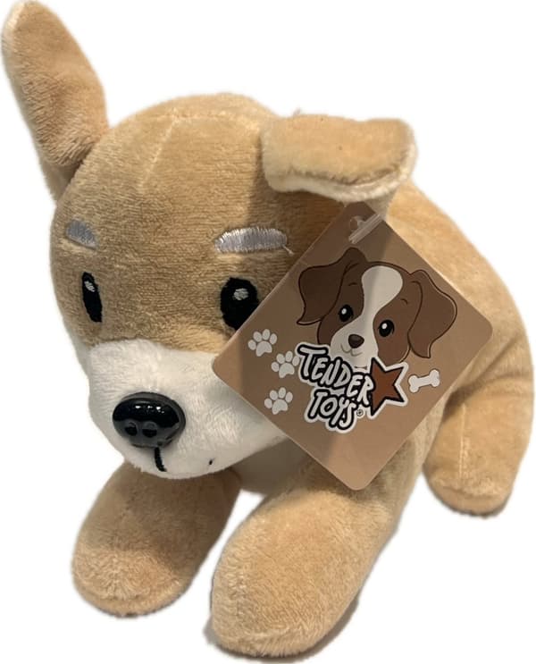 Hund Mjukis 6 olika färger 14 cm