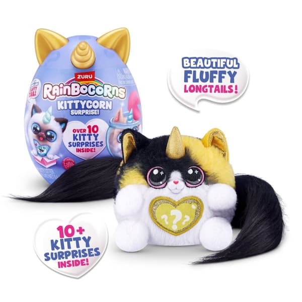 Rainbocorn Kittycorn Surprise Fluffy Tail