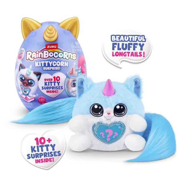 Rainbocorn Kittycorn Surprise Fluffy Tail