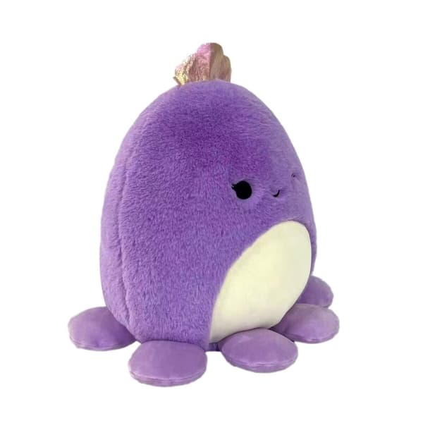 Squishmallows Fuzz A Mallows 30cm Violet Octopus