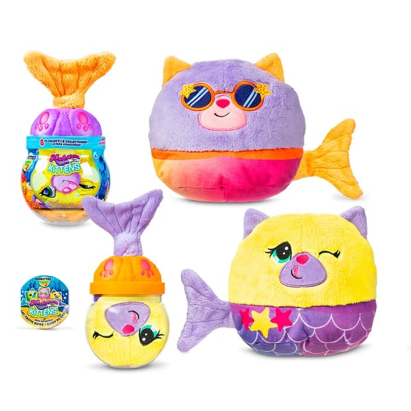 Misfittens Kittens Merkitties s2 Lys lyserød halefinne