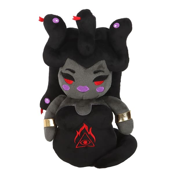 Something Different Medusa Plush Toy Grey One Size