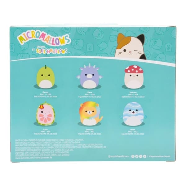 Squishmallows Micromallows 6-pack Danny & Friends
