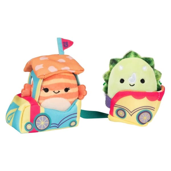 Squishmallows Micromallows 2-pack med tillbehör Tristan & Lucienne