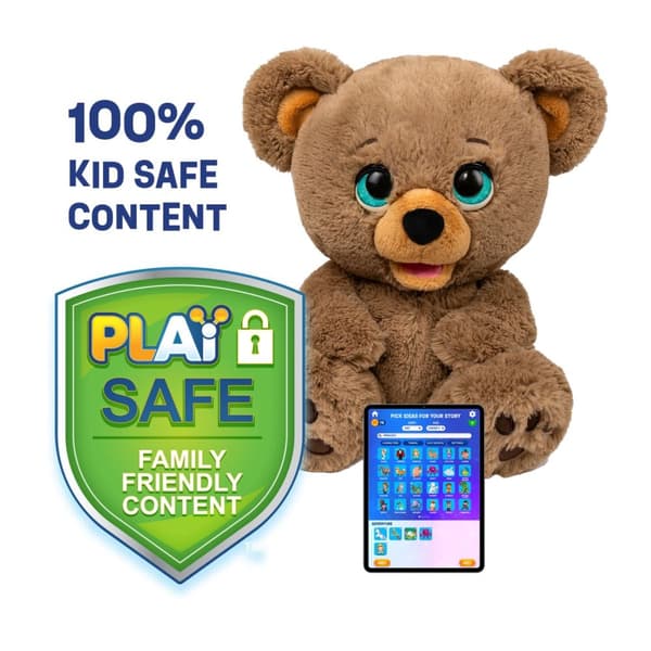 Poe the AI Story Bear Tarinankertoja