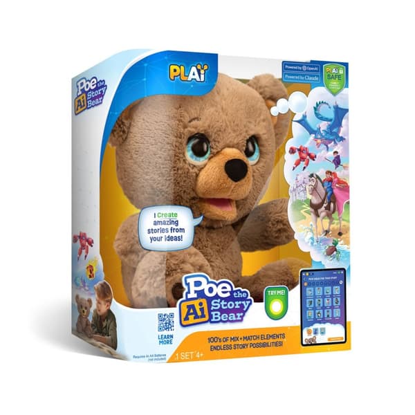 Poe the AI Story Bear Tarinankertoja