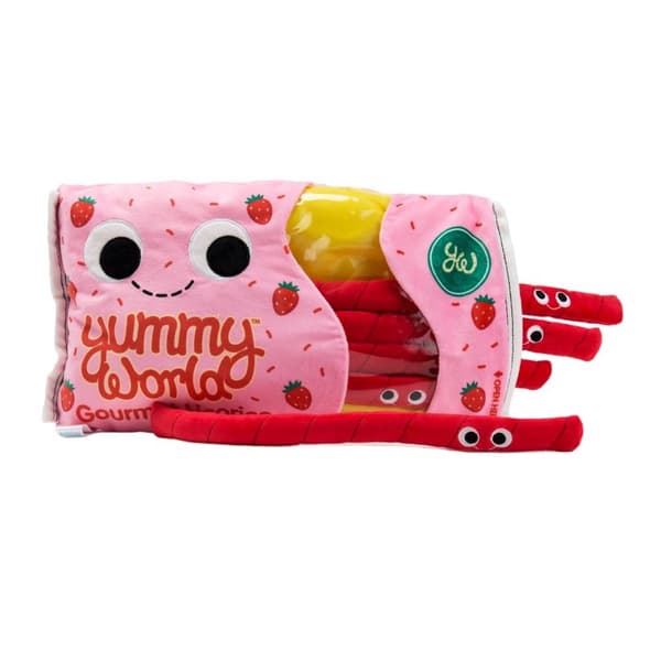 Yummy World Breezy Twist Plush Toy Red L