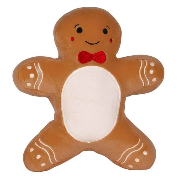 Mumbles SquidgeMe Gingerbread Man Plush Toy Light Brown One Size