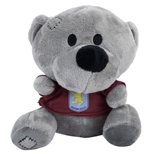 Aston Villa FC Timmy Bear Plush Toy Grey/Claret One Size