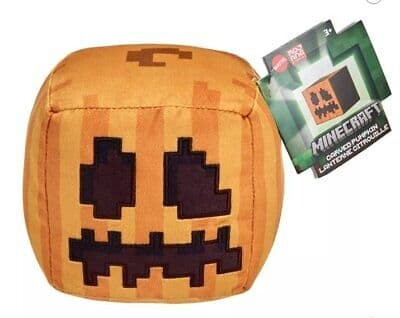 Minecraft Plush Carved Pumpkin