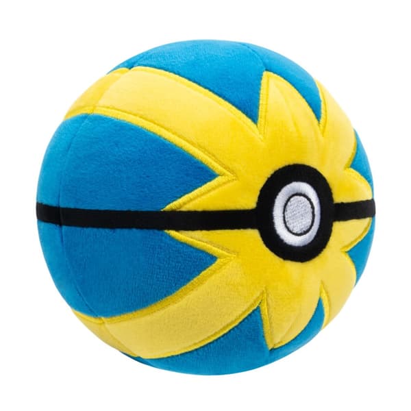 Pokemon Plush Pokeboll 10cm Quick Ball