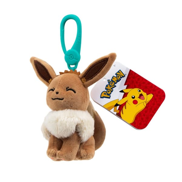 Pokemon Plush Clip on Eevee