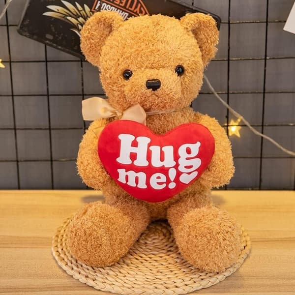 Hug ME! Nallebjörn med Hjärta . 30cm Alla hjärtans dag