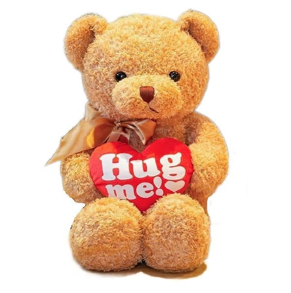 Hug ME! Nallebjörn med Hjärta . 30cm Alla hjärtans dag