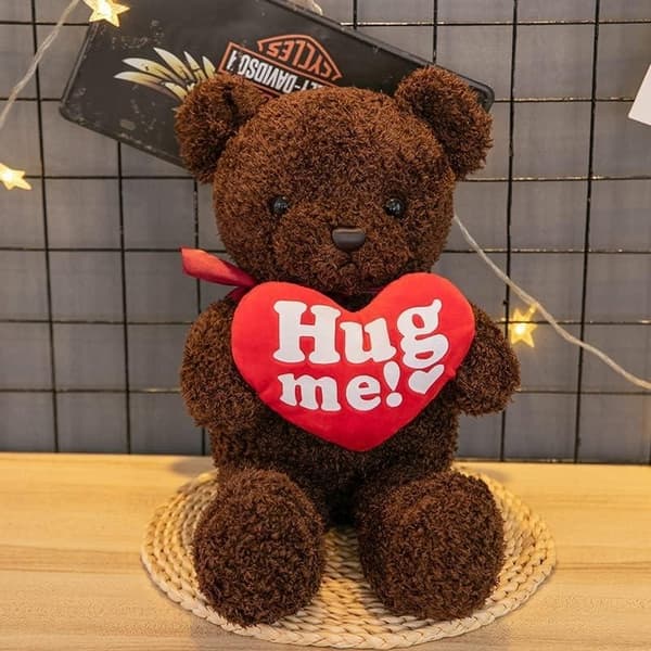 Hug ME! Nallebjörn med Hjärta . 30cm . Alla hjärtans dag