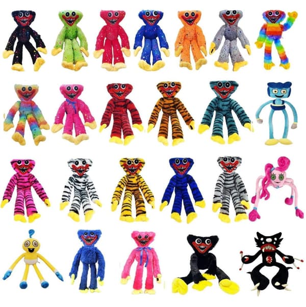 Huggy Wuggy Plysch 24 Modeller 35-50cm i Höjd