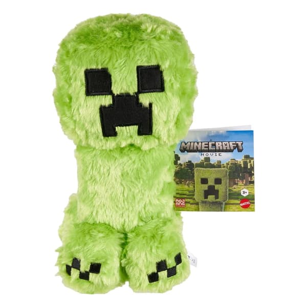 Minecraft Movie Plush Creeper 20cm
