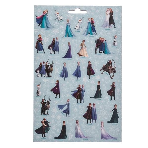 200st Frozen Klistermärken . 4 Ark