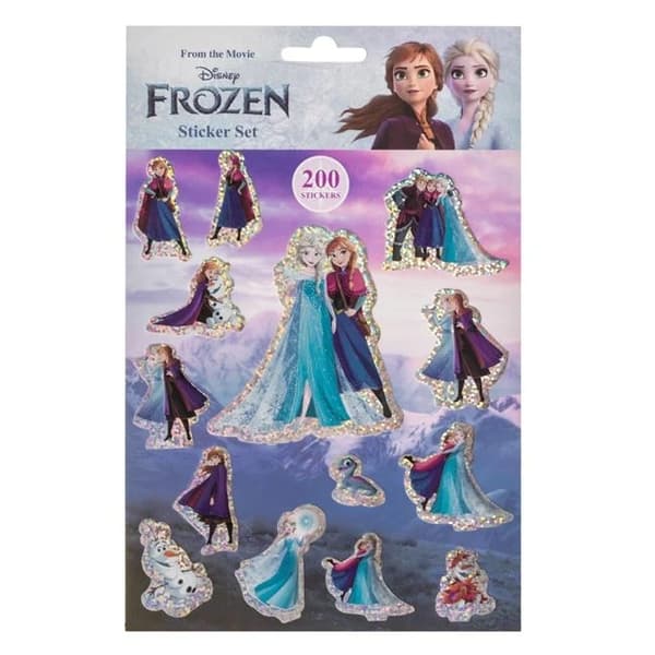 200st Frozen Klistermärken . 4 Ark
