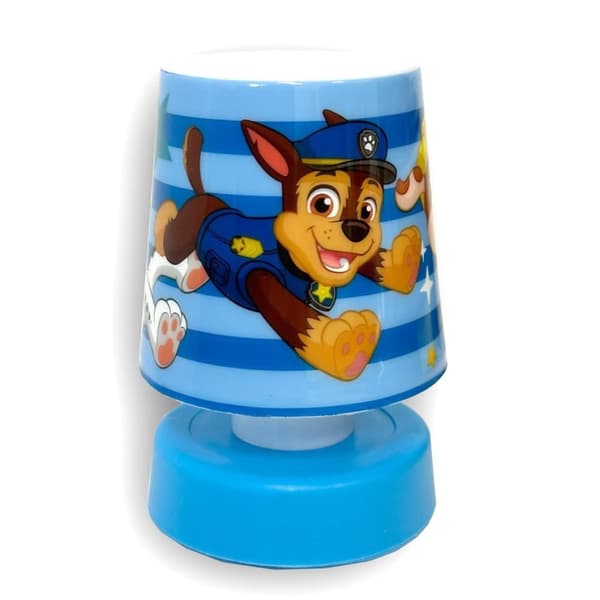 Nickelodeon Paw Patrol Chase Mini Lamp Push Light Nattlampa