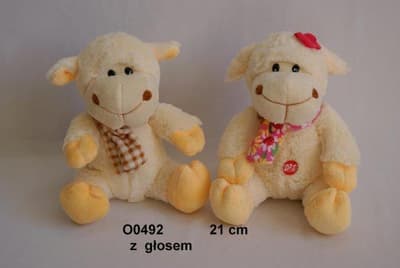 Owca z głosem 21cm mix 130723 cena za 1 szt