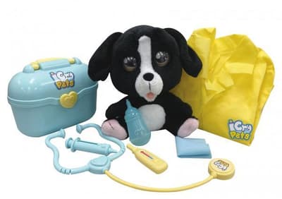Cry Pets / Pluszowy płaczący pies u Weterynarza deluxe 09994