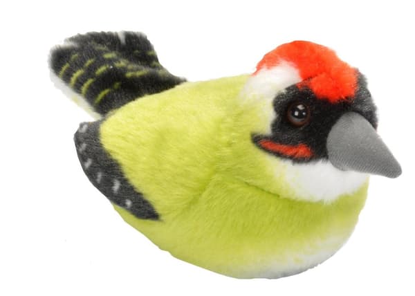 Wild Republic Bird with Sound European Green Woodpecker