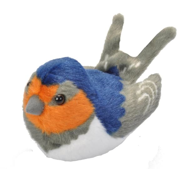 Wild Republic Bird with Sound European Barn Swallow