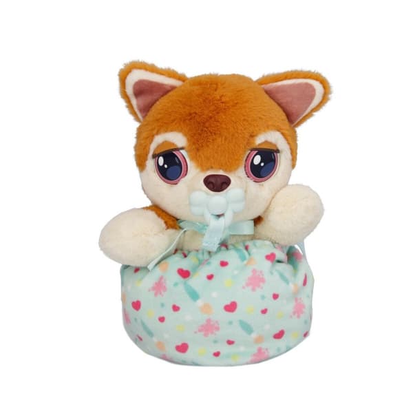 Baby Paws Mini Shiba Blå Napp