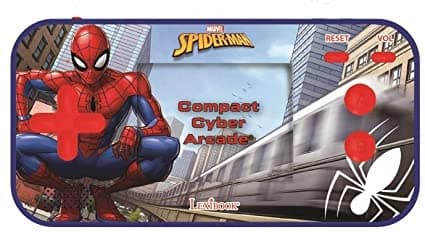 Lexibook Spider-Man - håndholdt konsoll med kompakt cyberarkade (JL2367SP)