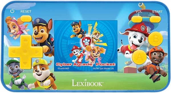 Lexibook Paw Patrol - Håndholdt konsoll Cyber Arcade® Pocket (JL1895PA)