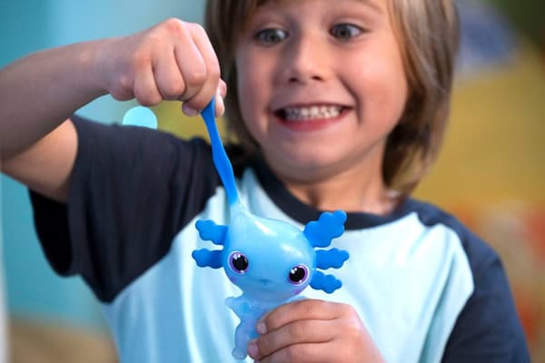 Animagic Lets Glo Axolotl Blå