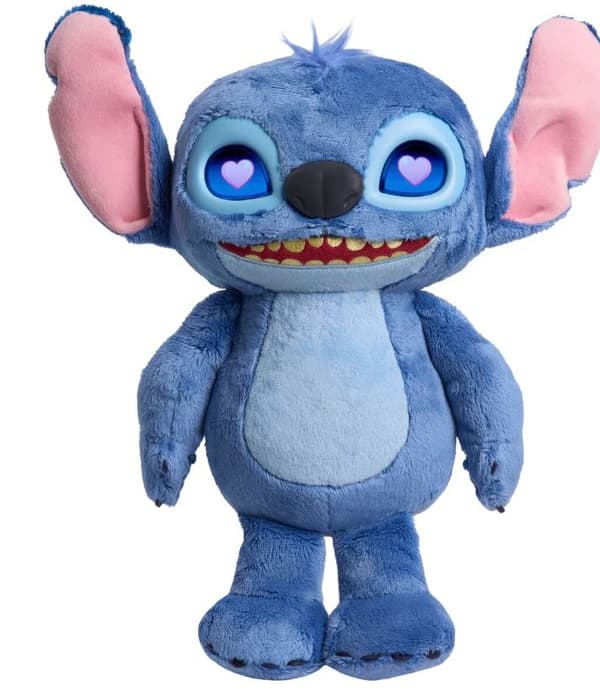 Disney Stitch Movie Interaktivt Gosedjur 27 cm med Ljud och Ljus