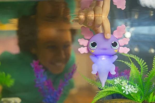 Animagic Lets Glo Axolotl Lilla
