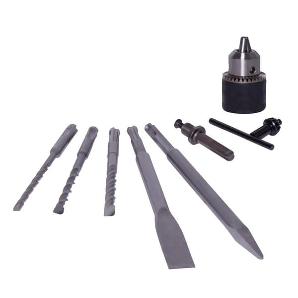 VONROC Borehammer - 800W - Pneumatisk - 3 Joule | SDS plus | Inkl. borehoved med nøgle