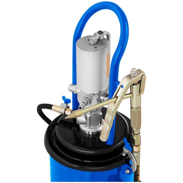 MSW Tryckluftsdriven fettpump - 12 liter - mobil - 240-320 bar