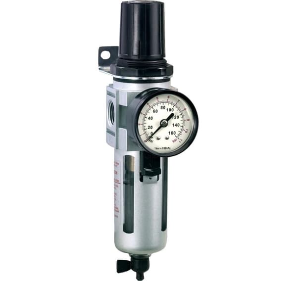 Luftfilter + regulator 0,5-10bar 1/2" maks 3200 l/min Irimo