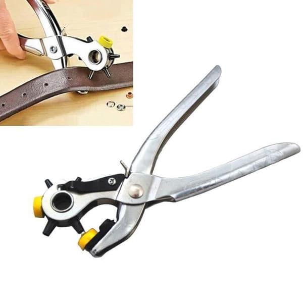 8" Multi-Functional Puncher stanstång i kolstål med 75 st öglor och tryckknappar