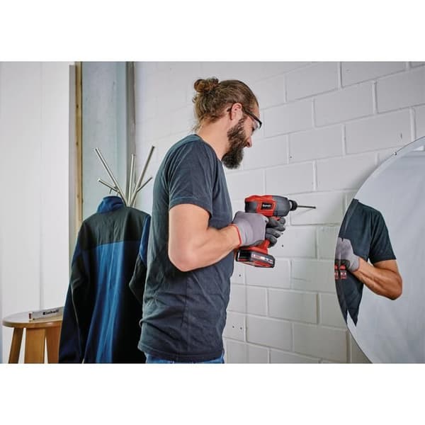 Einhell Trådlös Borrhammare TE-HD 18 Li - Solo Power X-Change (18V, 1,2J, LED-belysning) Levereras utan batteri eller laddare