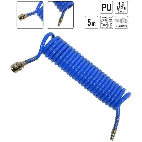 Yato Spiral Recoil Luftslang PU - YT-24204