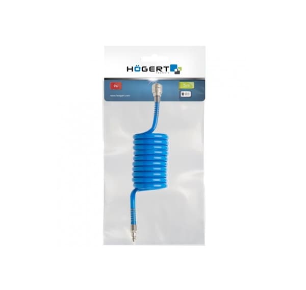Spiralslange PU 5m, 6x8mm