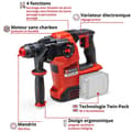 Miniatyrbild 3 av 6: Einhell Professional Sladdlös Borrhammare Herocco 36/28 Li-Solo Power X-Change (36V) Levereras utan batteri eller laddare