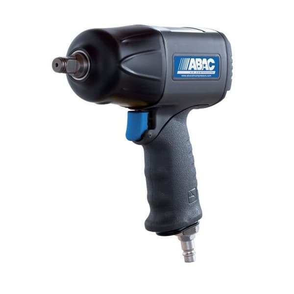 1/2" ABAC Comp PRO pneumatisk slagnyckel - Svart och blå - 2 års garanti - delar