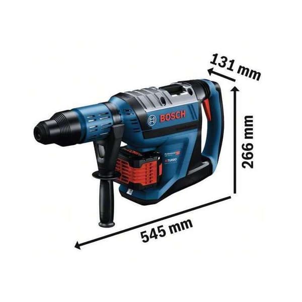Perforator SDS-Max BITURBO GBH18V-45 C - BOSCH - utan batteri - ingen laddare - kofångare - 0611913000